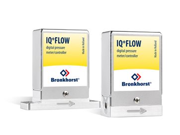 Ultracompacte drukmeters en drukregelaars - IQ+FLOW serie