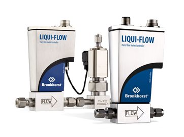 Régulateurs / débitmètres massiques thermiques pour les liquides version industrielle - gamme LIQUI-FLOW™ 
