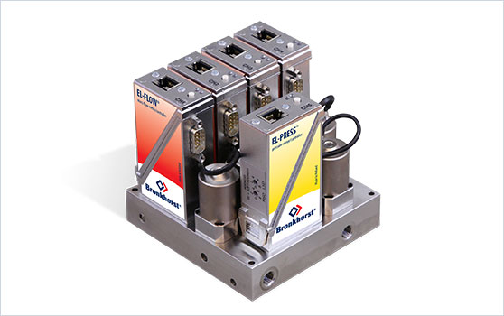 mass flow meters and controllers for ICP-AES, Digital Manifold Solution